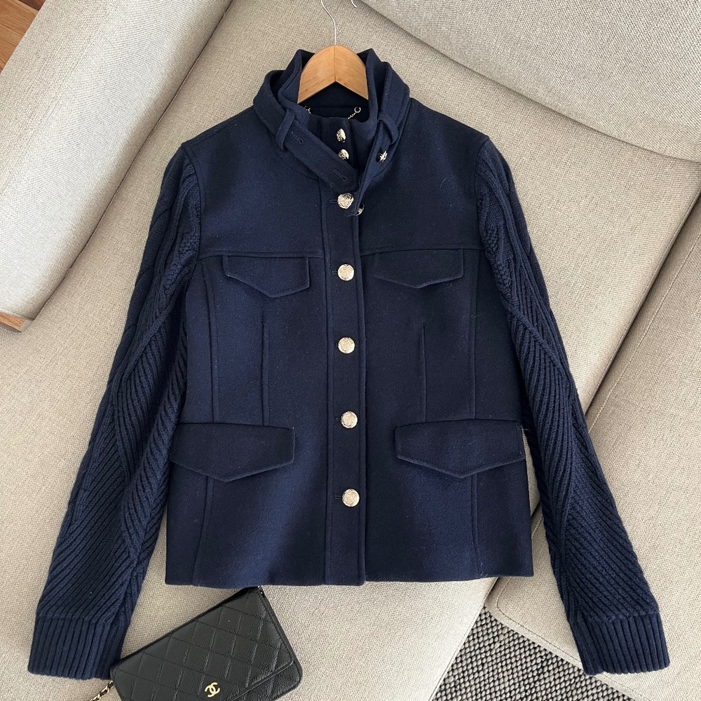 Elie Tahari Women’s Blue Blazer Jacket New With Tags Size S